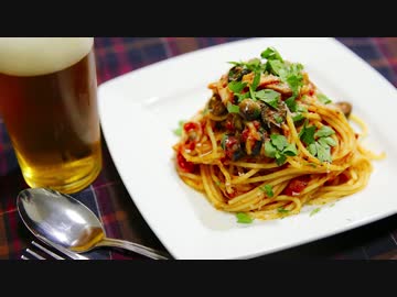 Omizu kitchen ~娼婦のパスタ プッタネスカ~