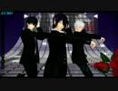【MMD】高杉＆土方＆銀時で＜ECHO＞【銀魂】