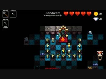 【NecroDancer】キングコンガ玉座ボム破壊【ネクロダンサー】