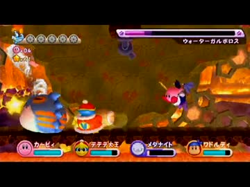 ４人実況[星のカービィwii] ４人でほぼ非協力プレイ part15