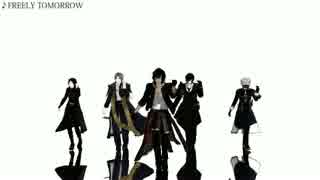 【MMD刀剣乱舞】歌番組風にFREELYTOMORROW