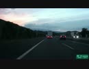 [車載動画] 一気に暗闇に支配される東北道 [120fps]