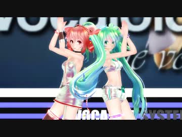【MMD】Tda式改変ミク&テトで「Shake It Off」