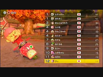 はたさこさん主催マリオカート8 DLC初見フレンド戦【りぃ視点：１GP目】