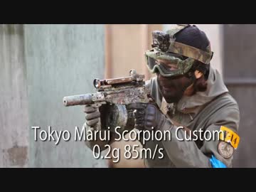 サバゲーをFPS風に撮ってみた 2014.12.29 CQB BUDDY FPS_Airsoft TDM1