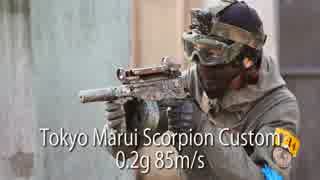 サバゲーをFPS風に撮ってみた 2014.12.29 CQB BUDDY FPS_Airsoft TDM1