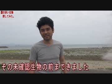 沖縄で謎の赤い生物が見つかる【未確認生物】