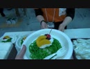 決定的瞬間　購入者第1号の「あんこ入りパスタライス」超会議2015