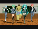 【MMD】ぽっぴっぽーな暗殺教室 - 初音ミク & 3年E組うた担 with ふなっしー