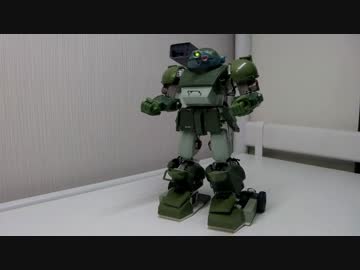 プラモデルを動かしてみた（３）。スコープドッグ.avi