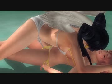 DOA5LR ほのか（やわらかセクシーコス）に信楽落とし