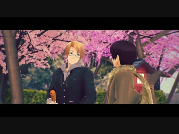 【APヘタリアMMD寸劇】SAKURA NO HANA NO