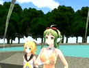 【MMD】 GUMIと鏡音リンでロゼッタ 【祝!!超会議開催＆うｐ主誕生日】