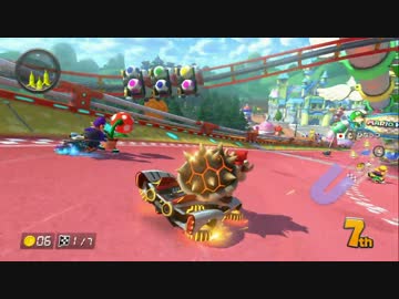 【実況】(高画質)マリオカート8新DLCを超楽しむわ04(新コース)