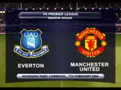 03-04 EPL Everton vs Manchester United