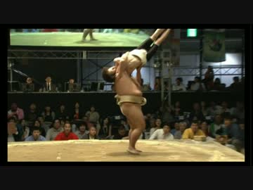 【ＲＡＢ＿大相撲】ニコニコ超会議場所でシコふんでみた