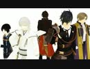 【MMD刀剣乱舞】おだて五人でCarry Me Off【薬長鶴燭倶】