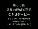 【締切済】第60回信長の野望・天翔記PK（WIN版）CPUダービーパドック