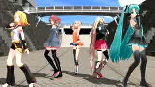 【MMD】 ミク､リン､テト､ONE､IAでCaryy me Off