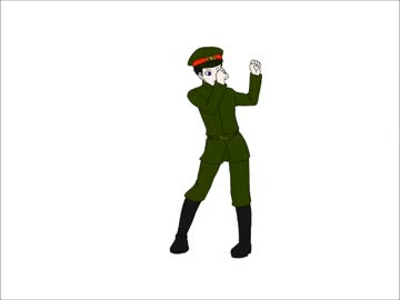 【獄都事変】獄卒たちで愛＄ステップ【手描き】