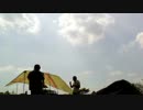 炎のある幸せ　カツヒコ独りバーベキュー　2015.04.29③