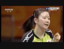 世界卓球 福原愛・若宮三紗子 ダブルス2回戦 北朝鮮戦(2015.4.28)