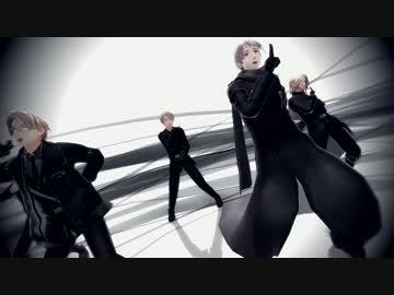 【APヘタリアMMD】5対5の 一騎当千　【枢軸 vs 連合】