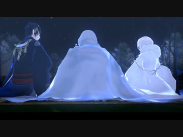 【MMD刀剣乱舞】山姥切国広くん近侍。ある本陣の月のうさぎ【寸劇】