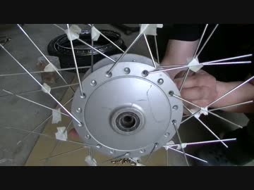 １８００円カブ～リム＆スポーク交換～