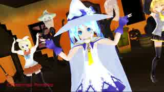 【MMD】Happy Halloweenを踊ってもらった【雪あぴミクさん達】