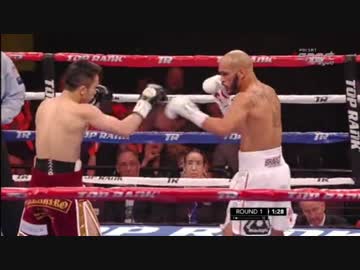 ボクシング　粟生隆寛 vs レイムンド・ベルトラン