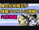 俺の光妖精王が降臨クエストに挑戦！～火葬郷編～
