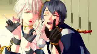 【MMD刀剣乱舞】エアボすなる鶴丸さん三日月さん（モーション配布）