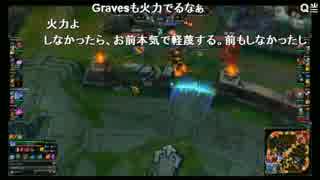 【LoL】CLAN:HTRK一軍 VS. リスナー軍(Plat.5以上) 対抗戦 3/3