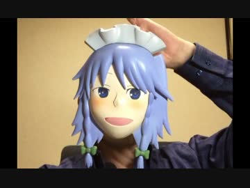 咲夜さんのお面をつくってみた