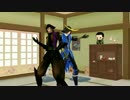 【MMD戦国BASARA】雷属性二人におこちゃま戦争踊ってもらいました♪