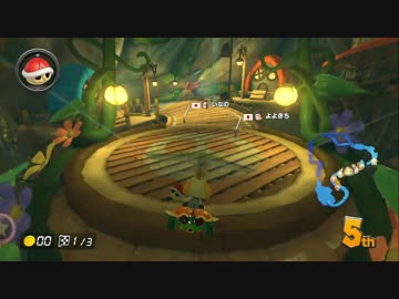 【実況】(高画質)マリオカート8飲酒杯(200CC新コース！)スナザメ視点03