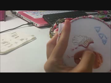 翼の刺繍 part 2