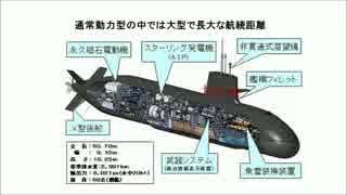 ２／２　そうりゅう型潜水艦の性能と任務！！