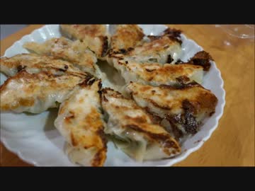 餃子をたんたんと100個包む動画　part3