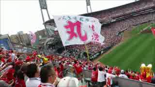 広島東洋カープ　5月6日の全得点シーン(パフォーマンスシート撮影)20150506