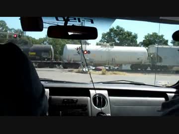 ロサンゼルスで起きた列車事故