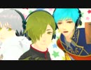 【MMD刀剣乱舞】献上太刀でMelody Line【鶴丸・一期・鶯丸】