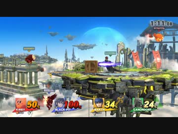 【スマブラWiiU】箱が壊れなかったってだけ