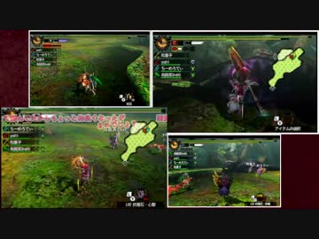 MH4G イビルジョー2頭Lv140 チームC ＠生主対抗！春の狩人祭