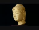 仏頭　木彫刻　②