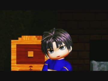 【MMD刀剣乱舞】ちび大倶利伽羅とへし切長谷部でオツキミリサイタル