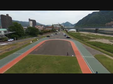 ７万円のすごさを見よ！ドローンを飛ばしてみた　岐阜城前