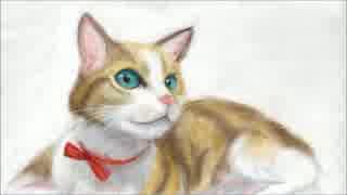 【絵心教室スケッチ】飼い猫【描いてみた】