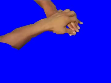 手を握り締めるカップルBB